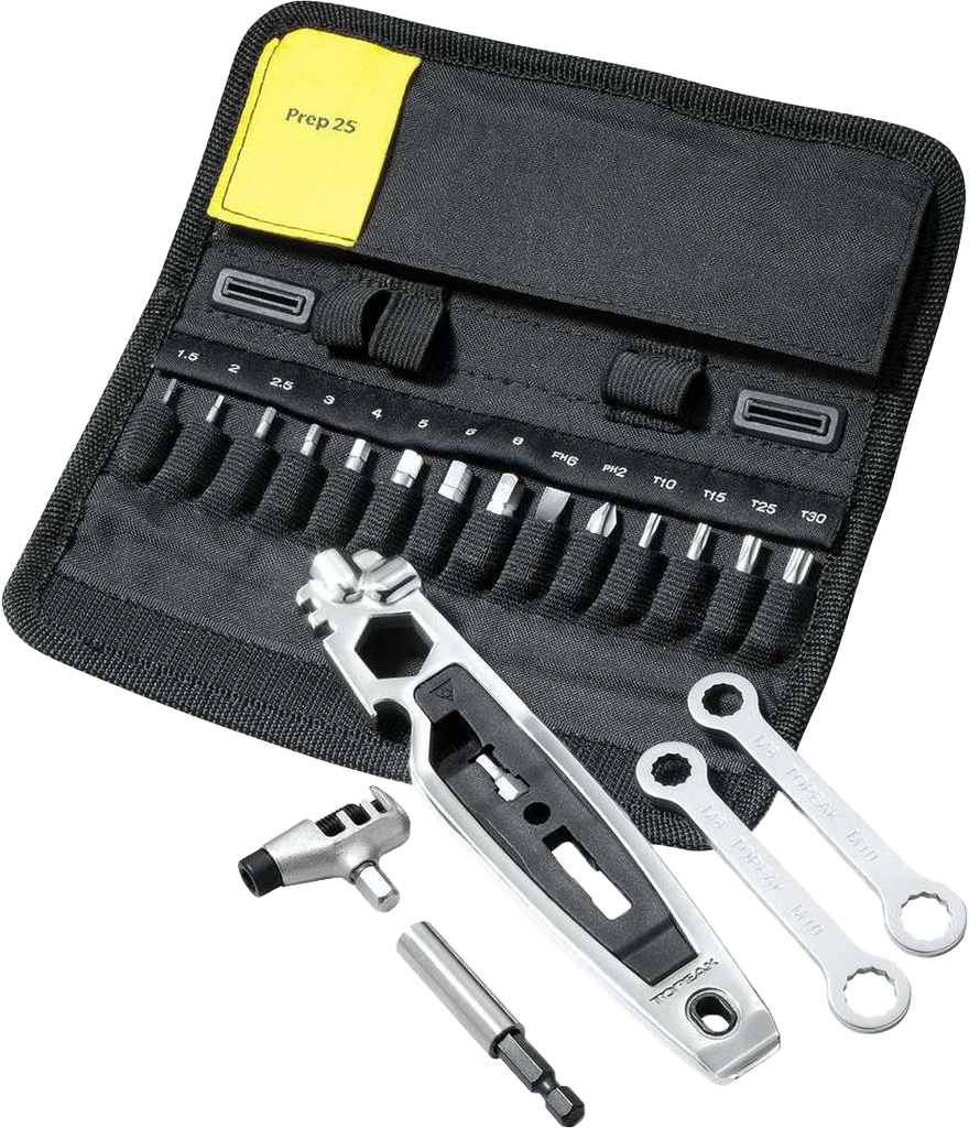 H-TOPEAK Kit de herramientas PREP 25 TT2553