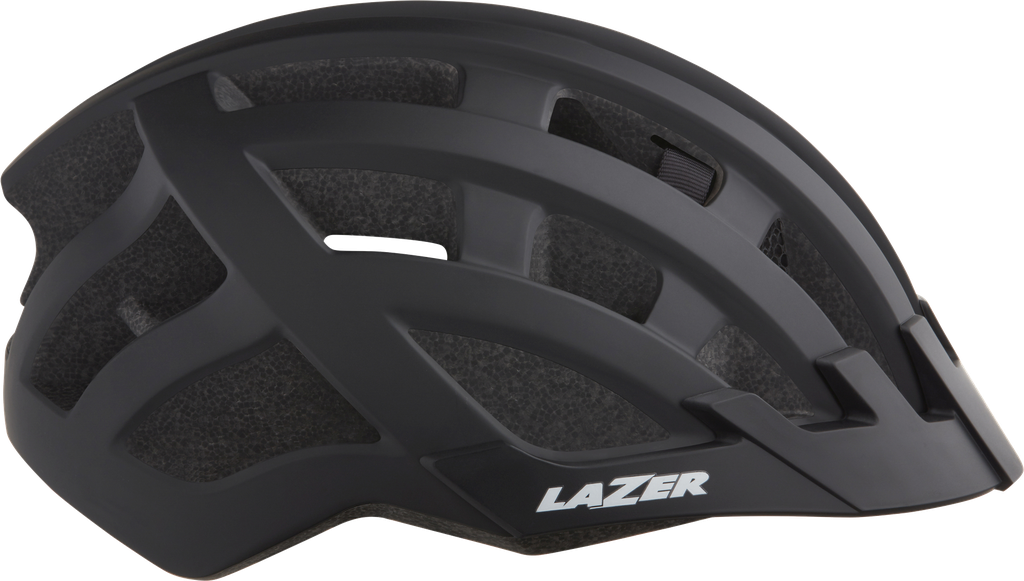 Casco LAZER Compact DLX  Matte black uni size+net+led