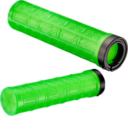 [22GRIP0011] Grip SUPACAZ Grizips GR-07 neon green MTB/BMX